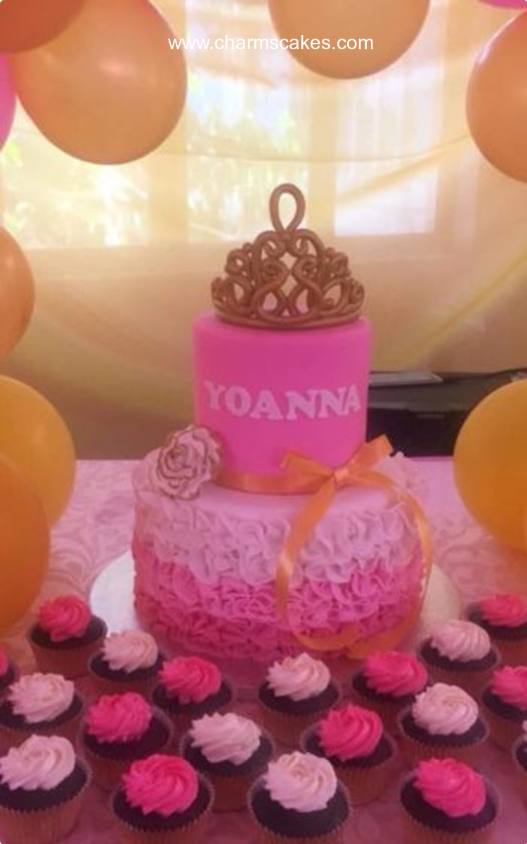 Yoana Crowns Custom Cake