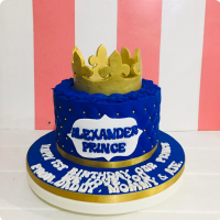 Alexander's Crowns Custom Cake