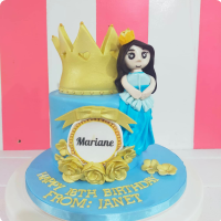 Marianne's Crowns Custom Cake