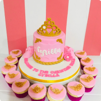 Cyrilla's Crowns Custom Cake