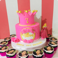 Alein's Crowns Custom Cake