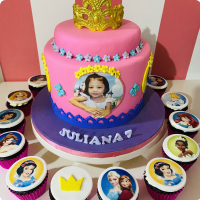 Julianna Crowns Custom Cake