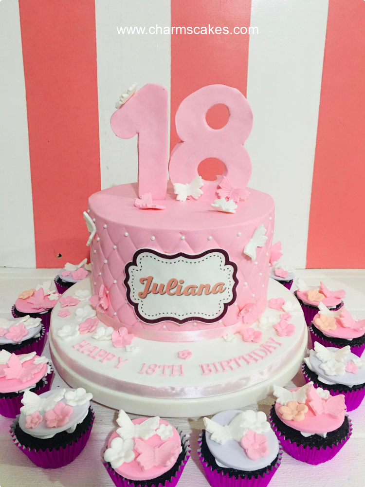 Juliana's Debut Custom Cake