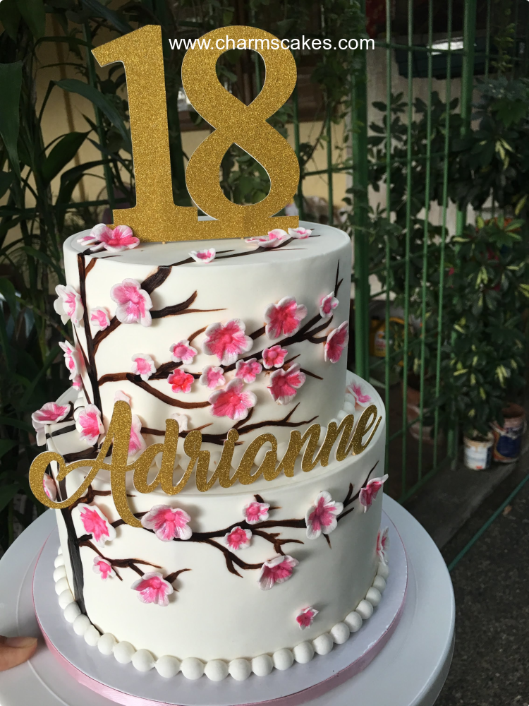 Adrianne Debut Custom Cake