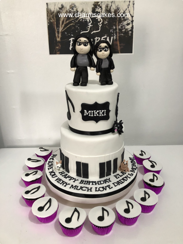 Ben & Ben Debut Custom Cake