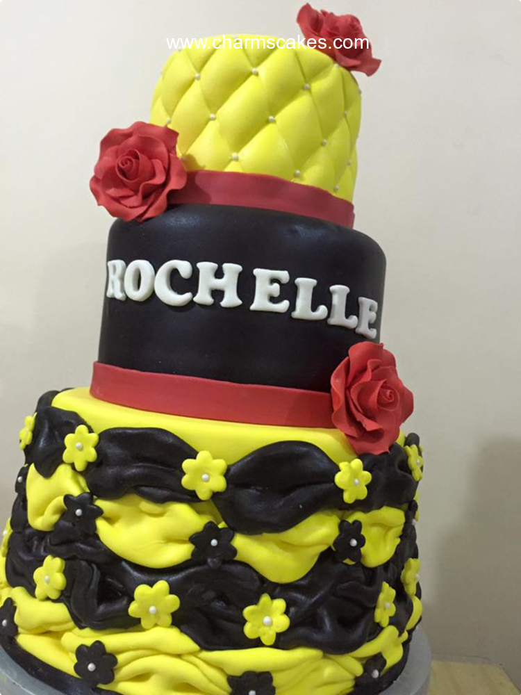 Rochelle Debut Custom Cake