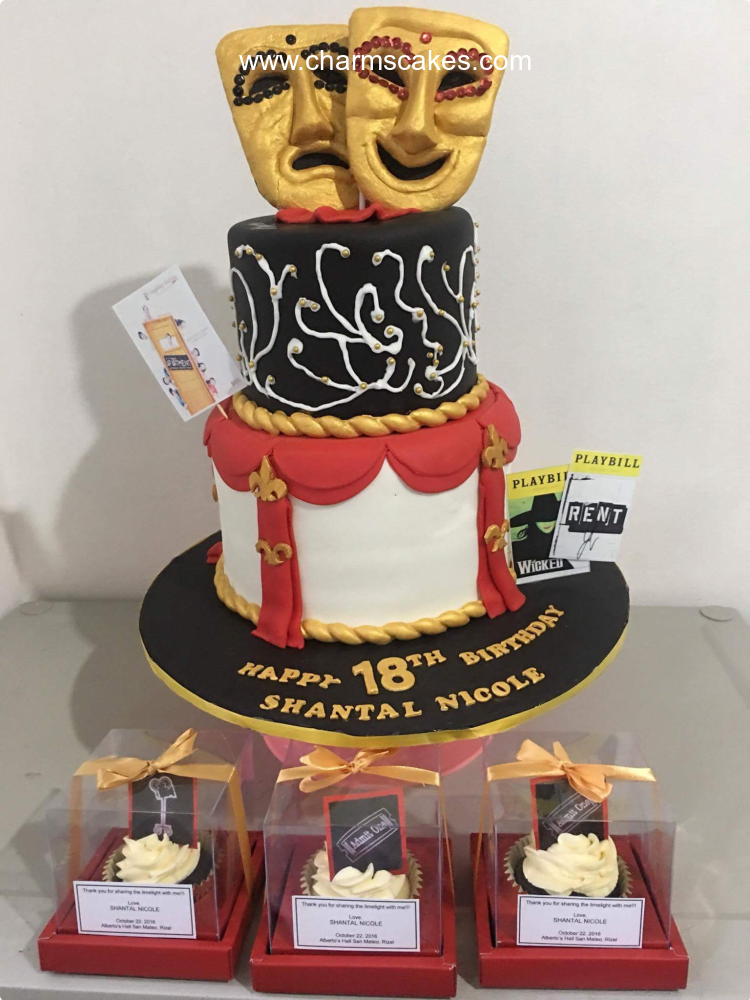 Shantal @ 18th Debut Custom Cake