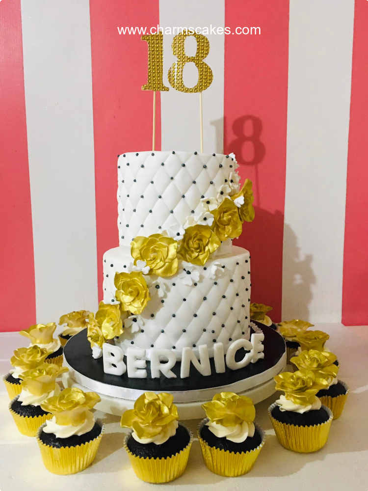 Bernice Debut Custom Cake