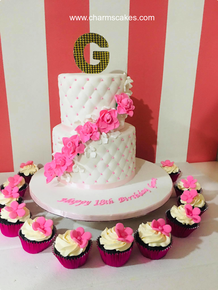 Grace Debut Custom Cake