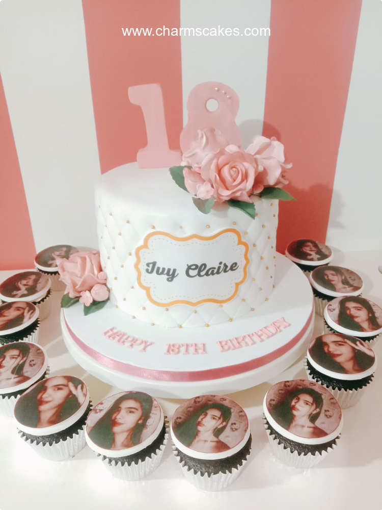 Lady Ivy Debut Custom Cake