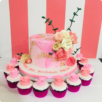 Kycee Debut Custom Cake