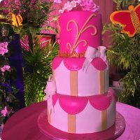 Debutant Debut Custom Cake