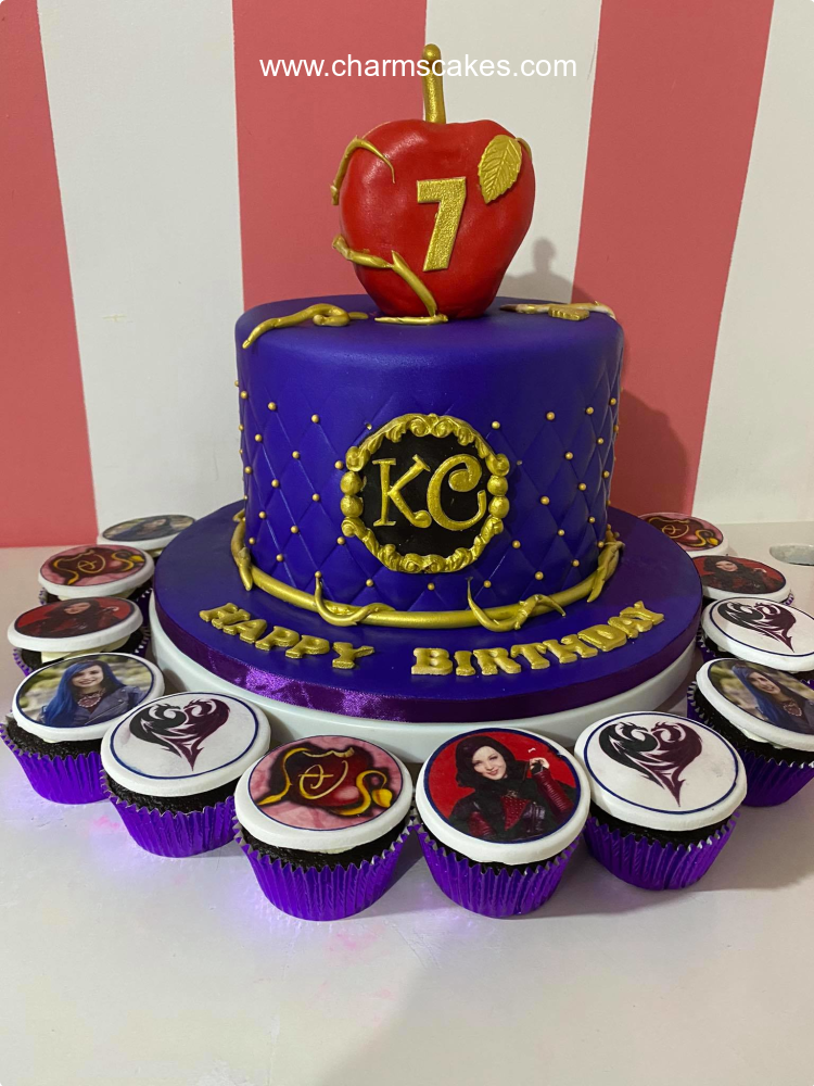 KC Descendants Custom Cake