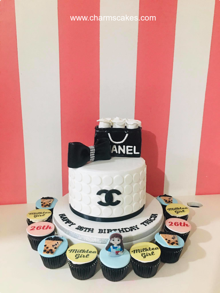 CHANEL BAG CAKE  How to Make Chanel Bag Cake  Mami Glai Cakes  YouTube