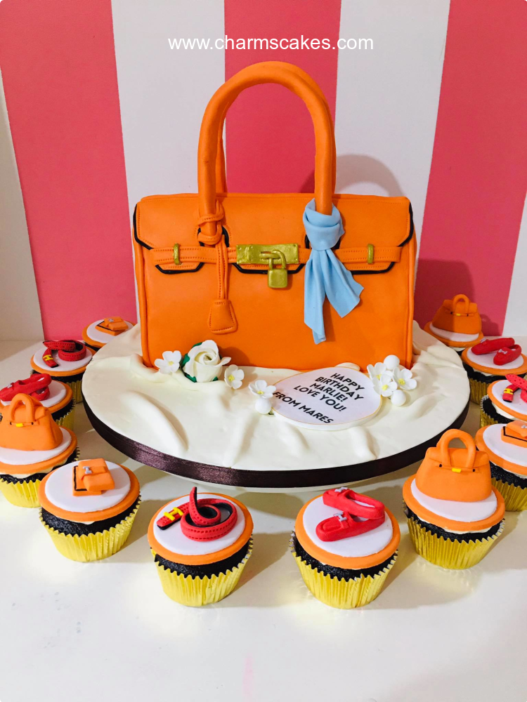 Hermes Designer Bags Custom Cake