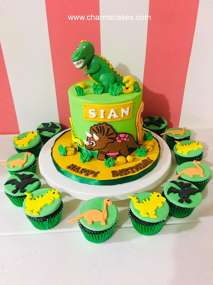 TREX Dinosaurs Custom Cake