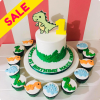 Dino Maxx Dinosaurs Custom Cake