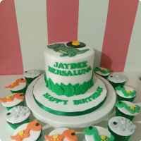 Jaydee Dinosaurs Custom Cake