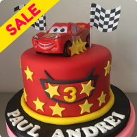 Paul's Disney Cars Custom Cake