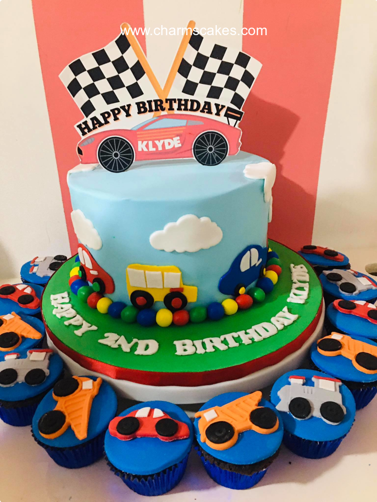 Klyde Disney Cars Custom Cake