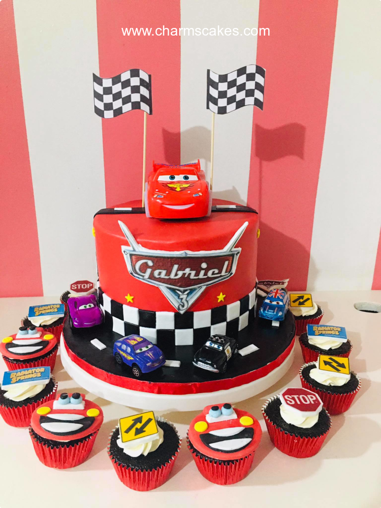 Gabriel's Disney Cars Custom Cake