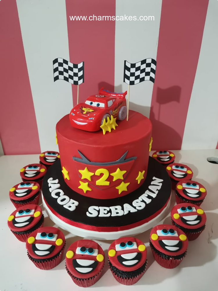 Jacob Disney Cars Custom Cake