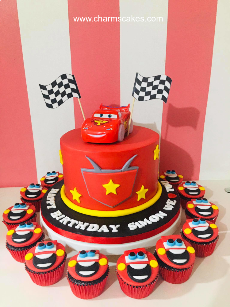 Simon's Disney Cars Custom Cake