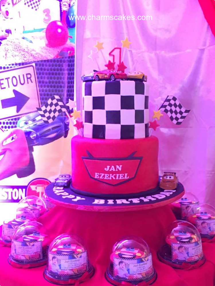 Cars (Ezekiel) Disney Cars Custom Cake