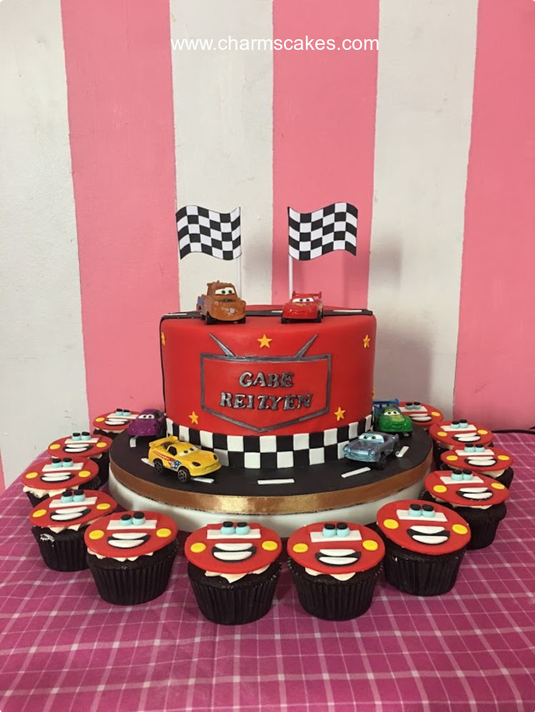 Cars (Gab) Disney Cars Custom Cake