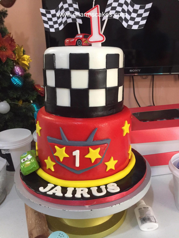 Cars (Jairus) Disney Cars Custom Cake