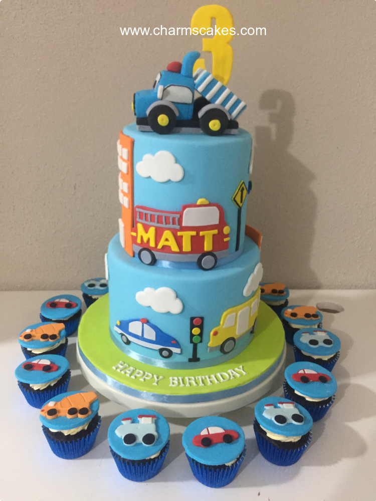 Matt's Car Disney Cars Custom Cake