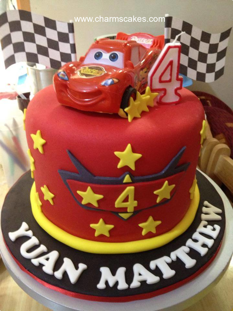 Yuan's Disney Cars Custom Cake