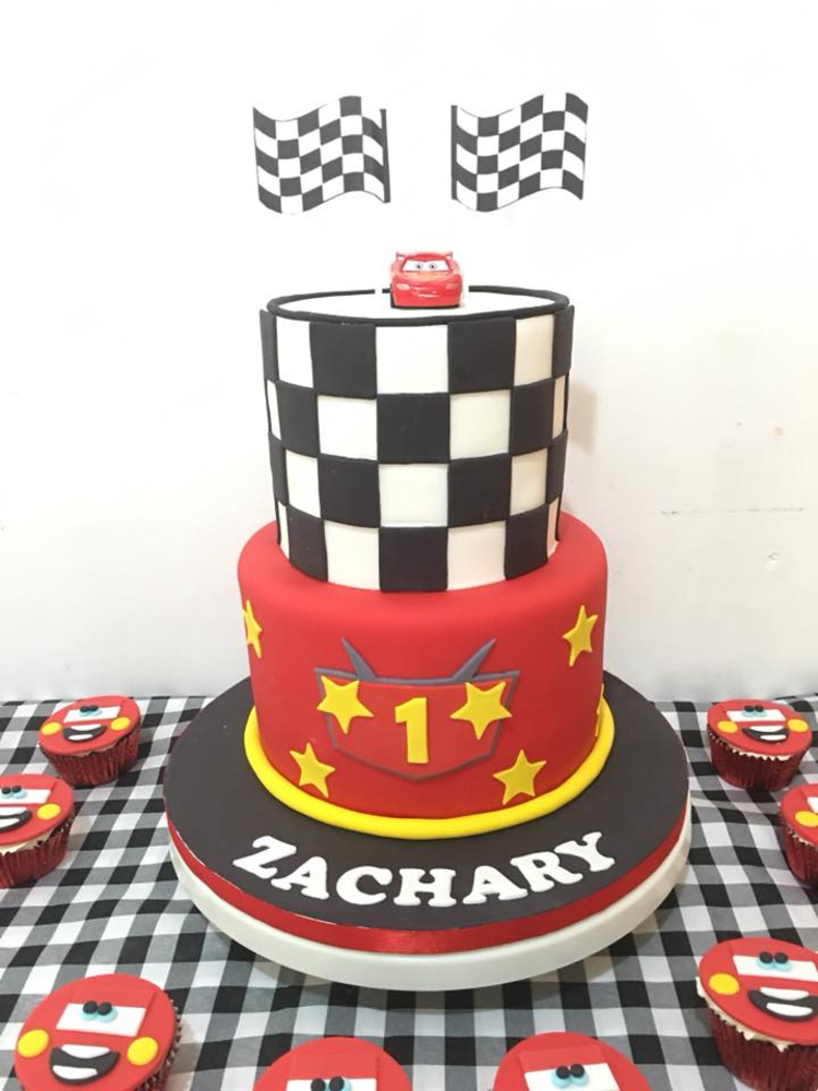 Disney Cars (Zac) Disney Cars Custom Cake