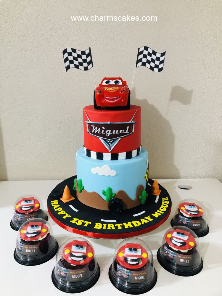 Miguel's Disney Cars Custom Cake