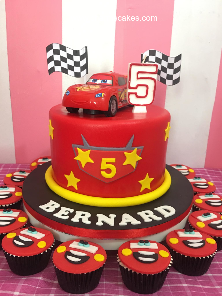 Bernard's Disney Cars Custom Cake