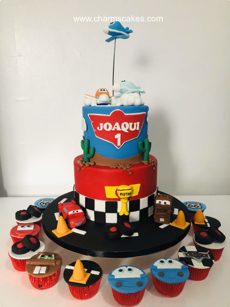 Disney's Cars Cake Lightning Mcqueen - CakeCentral.com