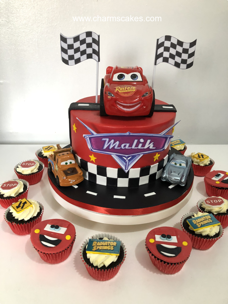 Disney Cars Malik Disney Cars Custom Cake