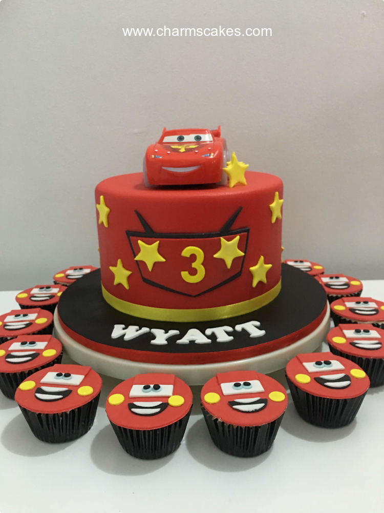 Wyatt Disney Cars Custom Cake