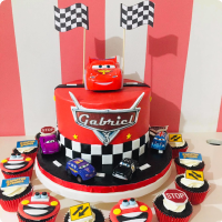 Gabriel's Disney Cars Custom Cake