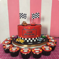 Cars (Gab) Disney Cars Custom Cake