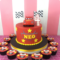 Disney Cars (Neo) Disney Cars Custom Cake