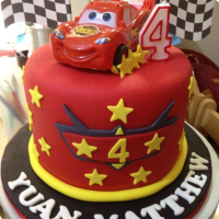 Yuan's Disney Cars Custom Cake