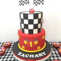 Disney Cars (Zac) Disney Cars Custom Cake