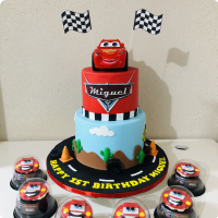 Miguel's Disney Cars Custom Cake