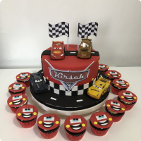 Kirsh Disney Cars Custom Cake