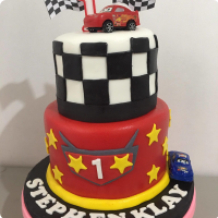 Klay Disney Cars Custom Cake