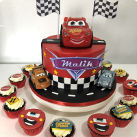 Disney Cars Malik Disney Cars Custom Cake