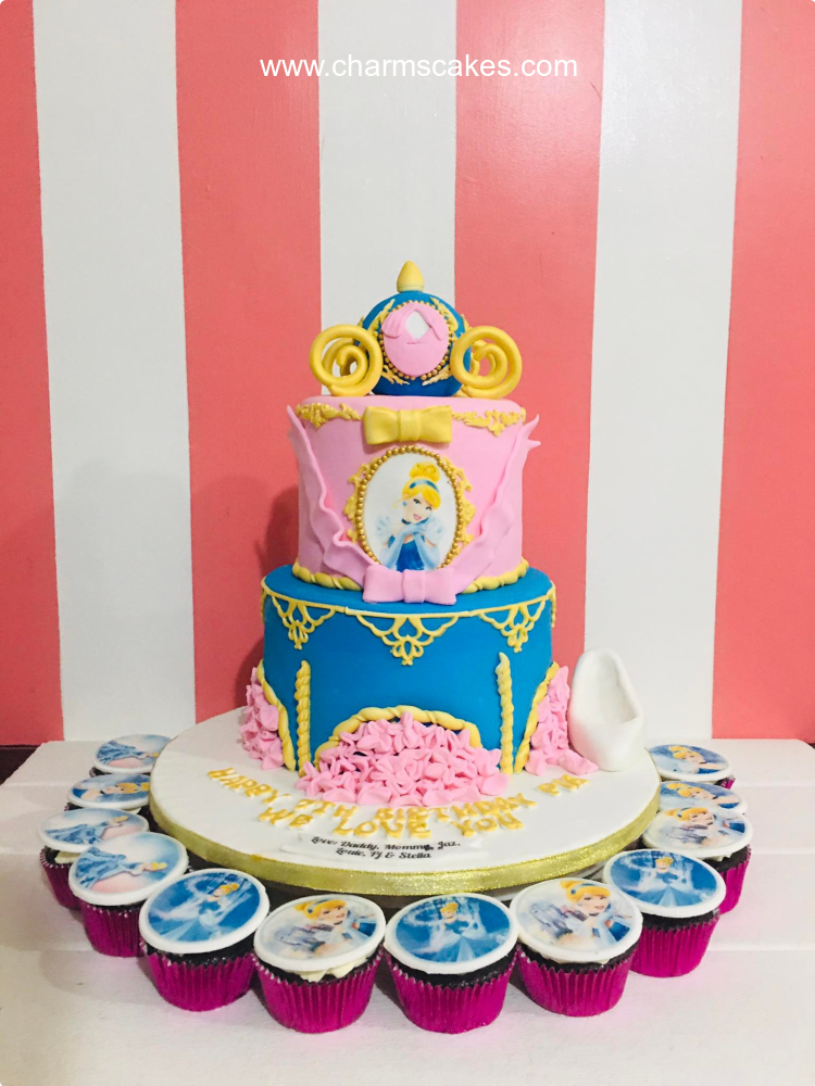Caroussel Princess Custom Cake