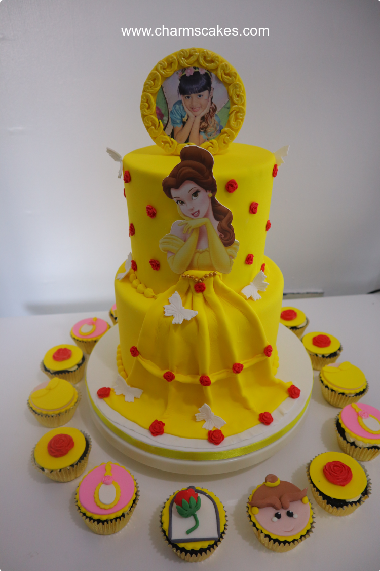 Belle Disney Princess theme... - Amazing Cakes by Rosalba | Facebook