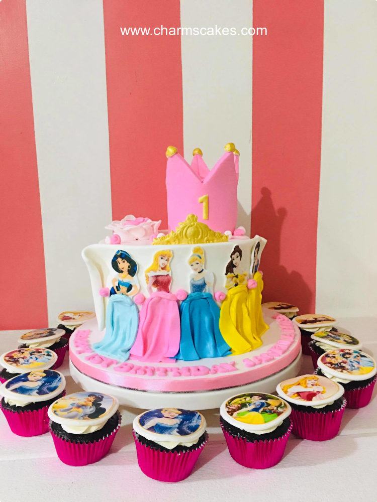 Janella's Crown Princess Custom Cake